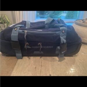 NWT High Sierra Blue Duffel Bag Durable Travel Essential